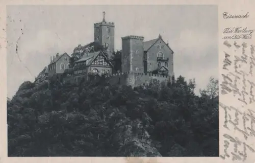 Eisenach - Wartburg von Süd-West - 1933