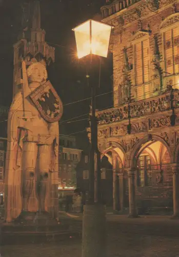 Bremen - Roland und Rathaus - 1981