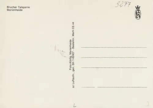 Marienheide - Brucher Talsperre