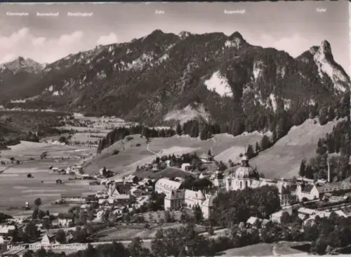 Kloster Ettal - Graswangtal - ca. 1960