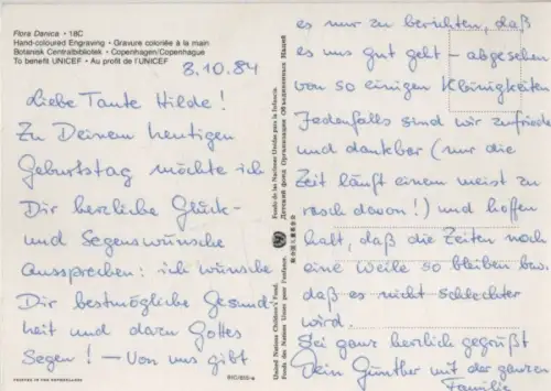 Flora Danica Zeichnung