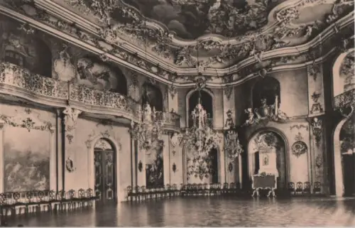 Rudolstadt - Heidecksburg, Großer Festsaal - 1962