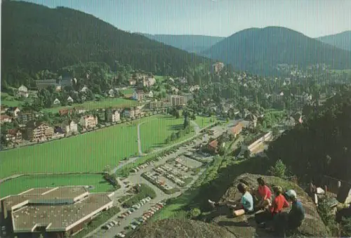 Bad Herrenalb - Blick vom Falkenstein - 1977
