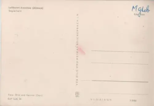 Arendsee - Seglerheim