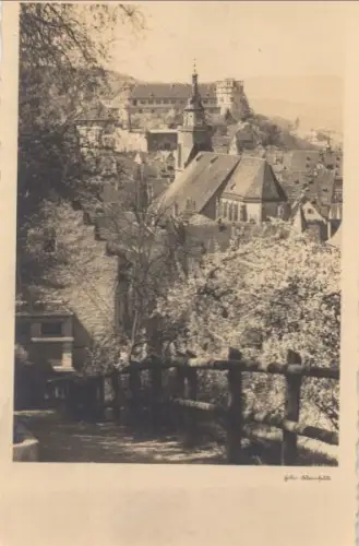 Tübingen - Stiftskirche und Schloss