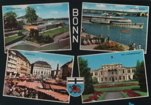 Bonn - u.a. Villa Hammerschmidt - 1976