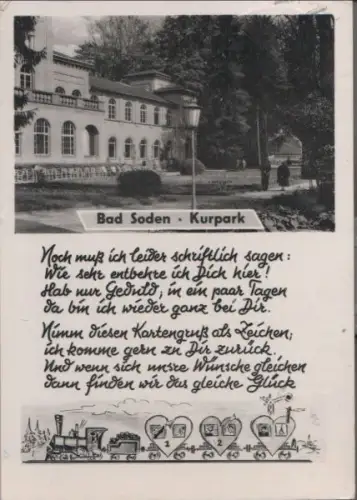 Bad Soden am Taunus - Kurpark - 1959