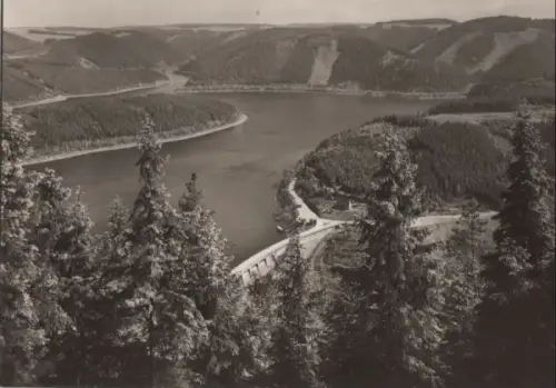 Hohenwarte-Stausee - Blick von Klinkhardts-Höhe - 1971