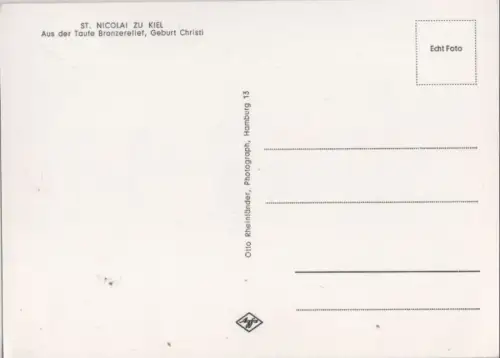 Kiel, St. Nicolai Bronzerelief