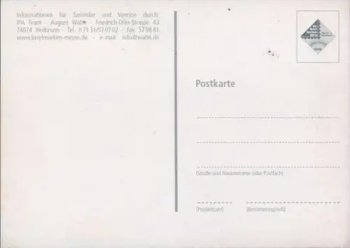 Bitte freimachen Briefmarkenbörse