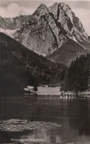 Riessersee - mit Waxenstein - 1959