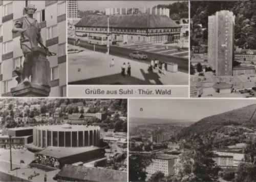 Suhl - u.a. Waffenmuseum - 1983