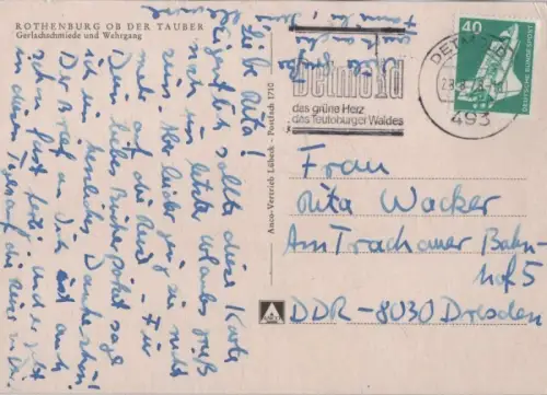 Rothenburg - Gerlachschmiede