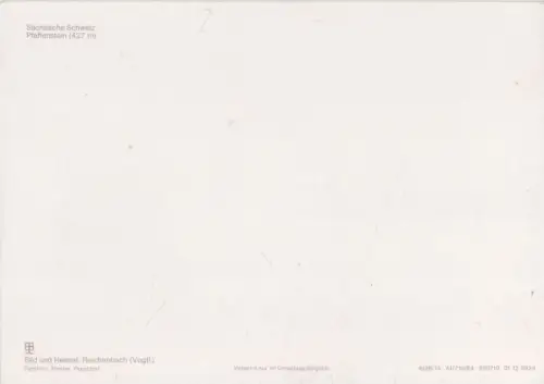 Sächsische Schweiz - Pfaffenstein