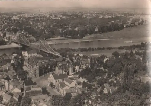 Dresden von Oberloschwitz gesehen - 1962