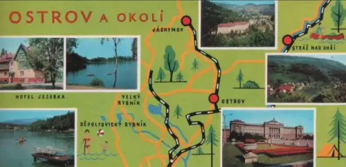 Tschechien - Ostrov - Tschechien - a Okoli