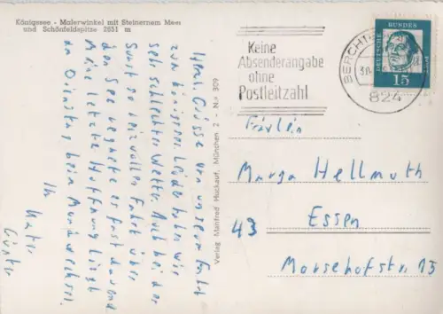 Königssee - mit Steinernem Meer