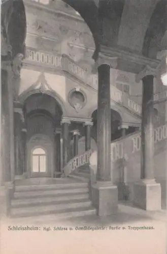 Oberschleißheim - Schleissheim - Kgl. Schloss Treppenhaus - ca. 1935