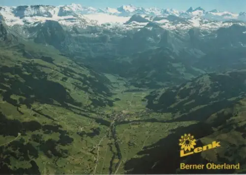 Schweiz - Schweiz - Lenk - Wildsrubel und Walliser Alpen - ca. 1980