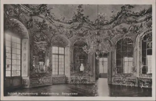 München - Nymphenburg, Spiegelsaal - ca. 1955