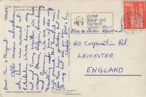 Schweiz - Spiez - Schweiz - Thunersee