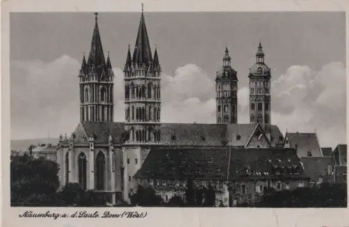 Naumburg - Dom, West - 1953