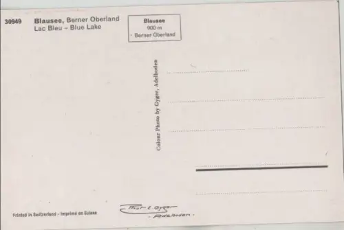 Schweiz - Blausee - Schweiz - Lac Bleu