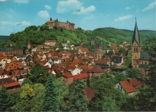 Kulmbach - Blick zur Plassenburg - ca. 1975