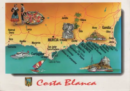 Spanien - Costa Blanca - Spanien - Übersicht