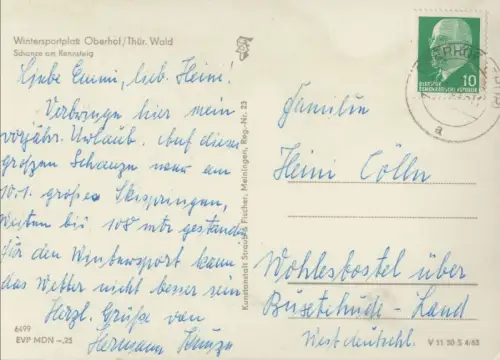 Oberhof - Schanze am Rennsteig