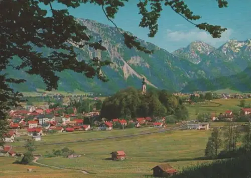 Ruhpolding mit Sonntagshorn - ca. 1975