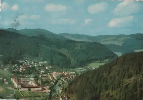 Sankt Blasien - Ansicht von oben