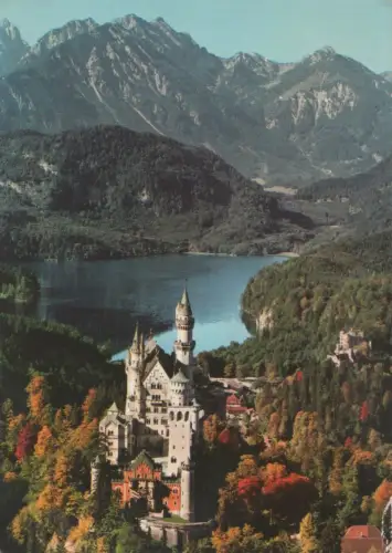 Schwangau Neuschwanstein - mit Alpsee - 1976