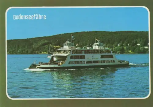 Bodensee - Fähre Fritz Arnold
