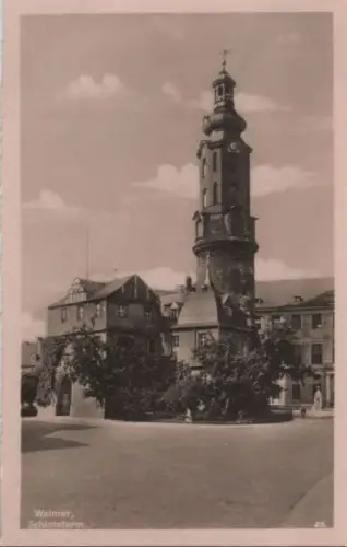 Weimar - Schlossturm - ca. 1950