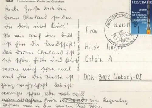 Schweiz - Lauterbrunnen - Schweiz - Kirche