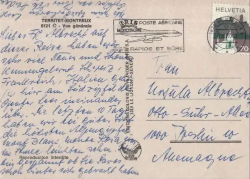 Schweiz - Territet - Schweiz - Vue generale