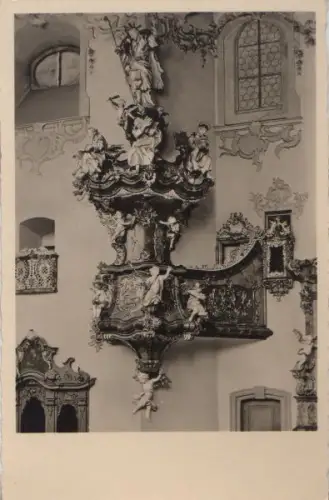 Münnerstadt - Augustinerkirche, Kanzel - ca. 1950