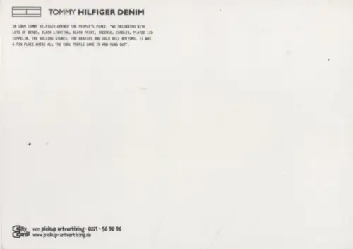 Hilfiger Werbung