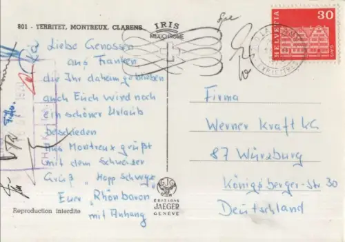 Schweiz - Territet - Schweiz - Ansicht