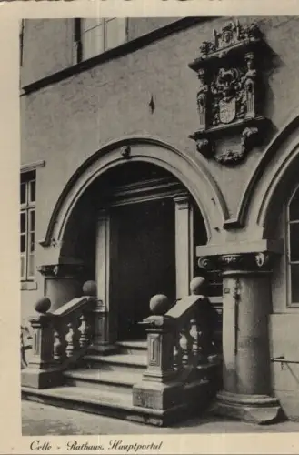 Celle - Rathaus, Hauptportal