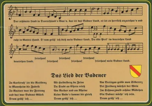 Baden - Lied der Badener
