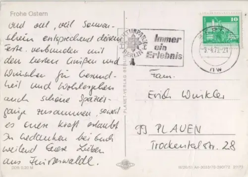 Frohe Ostern Eier