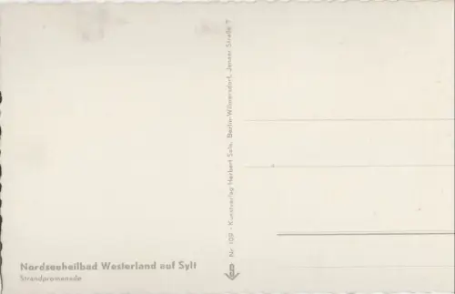 Westerland - Strandpromenade