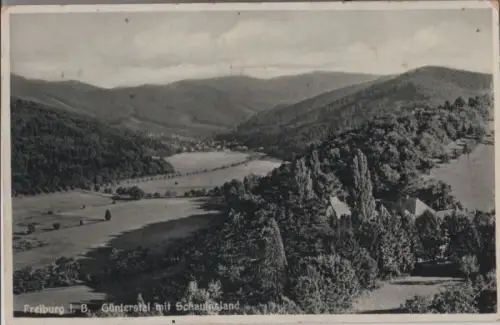 Freiburg-Günterstal - mit Schauinsland - 1933