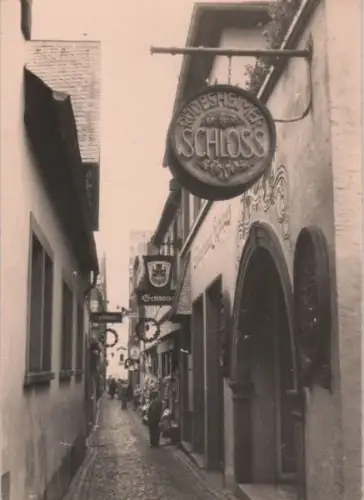Rüdesheim - Rüdesheimer Schloss - ca. 1950