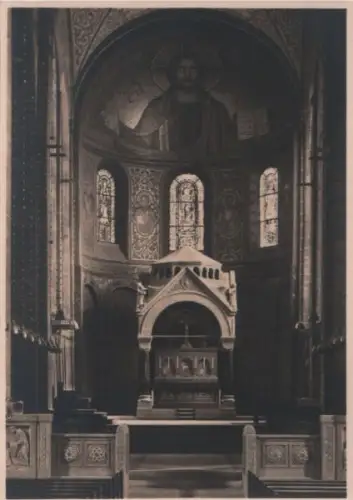 Maria Laach (Glees) - Hochaltar und Chor - ca. 1950