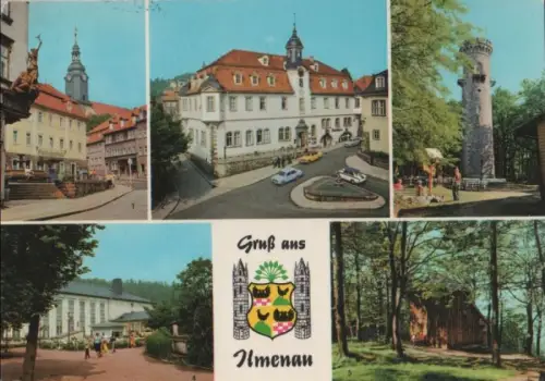 Ilmenau - u.a. Straße des Friedens - 1986