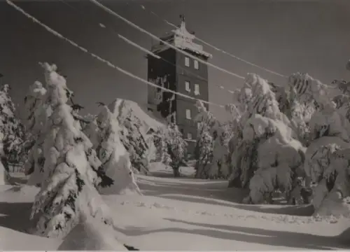 Oberwiesenthal - Wetterwarte auf Fichtelberg - 1965