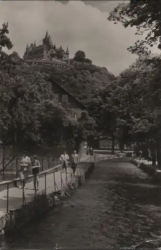 Wernigerode - Blick zum Schloß - 1962